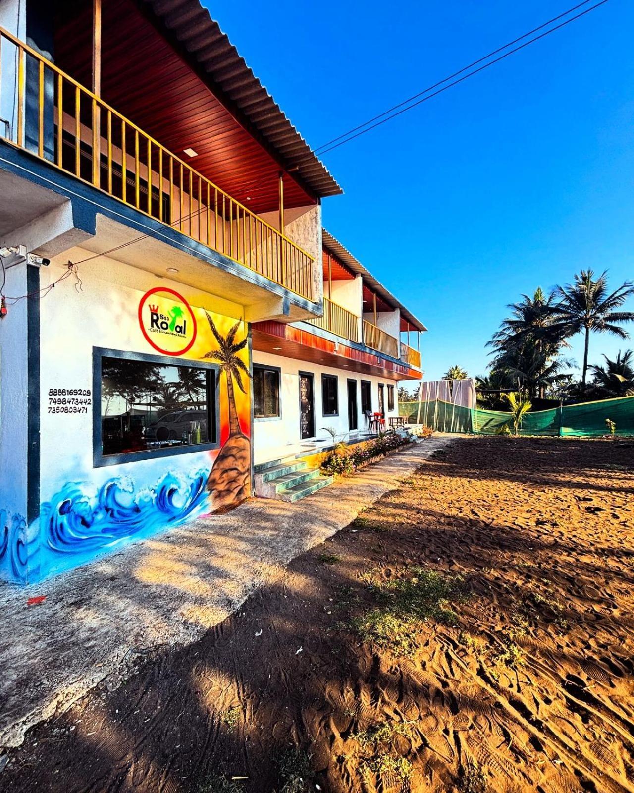 Sea Royal Rooms And Cafe Virār Kültér fotó